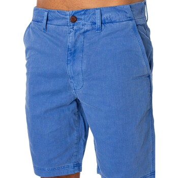 Superdry Internationale Vintage-Shorts Blau