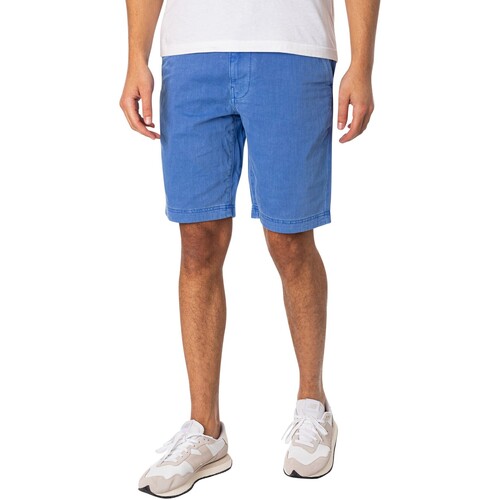 Kleidung Herren Shorts / Bermudas Superdry Internationale Vintage-Shorts Blau
