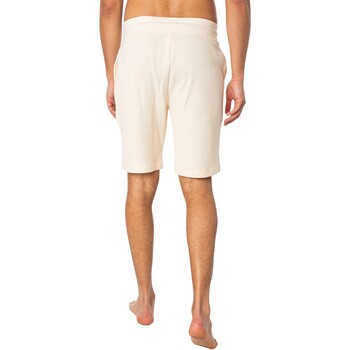 Tommy Hilfiger Sweat-Shorts mit Lounge-Logo Beige