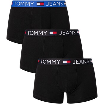 Tommy Jeans 3 Packungsstämme Schwarz