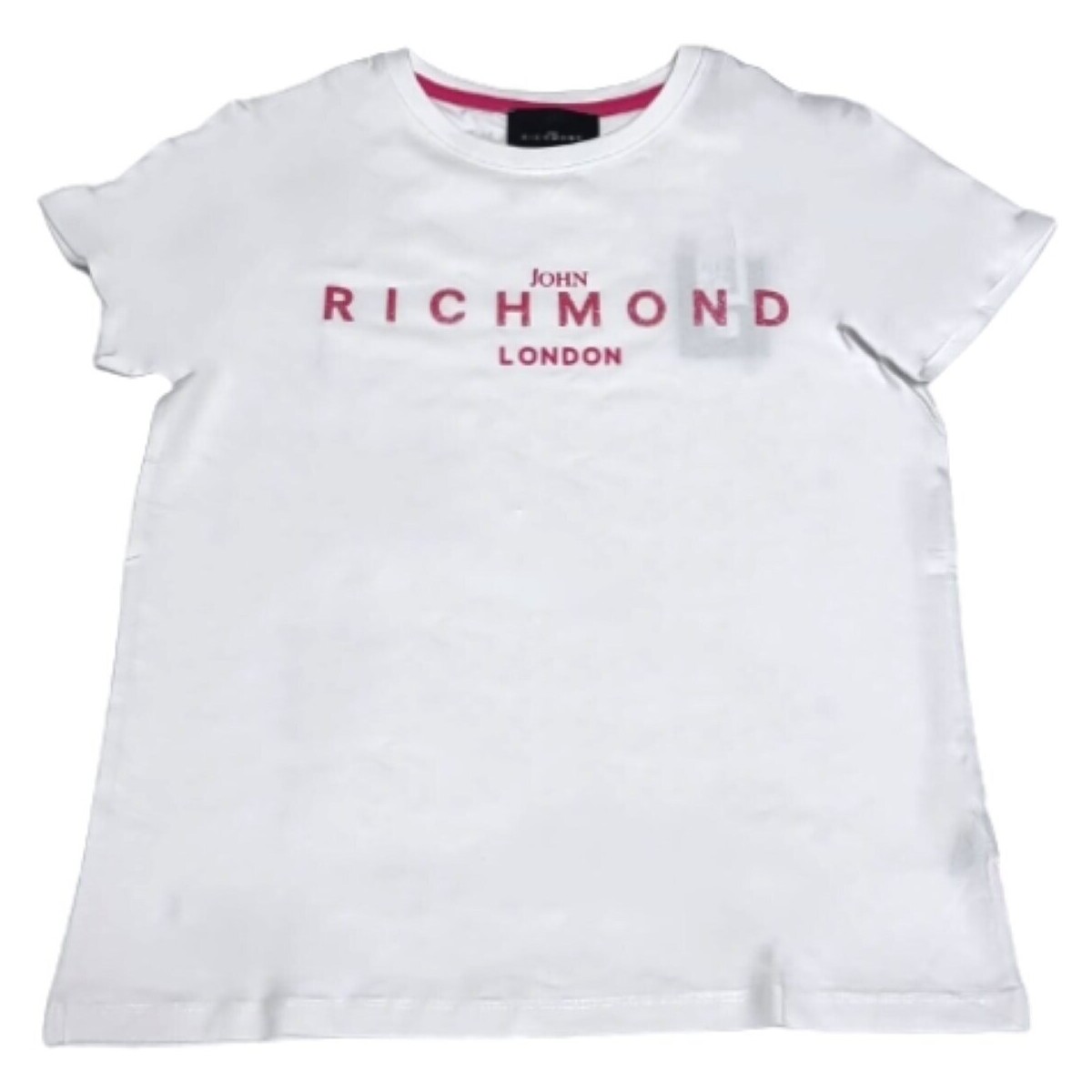Kleidung Mädchen T-Shirts John Richmond RGP24003TS Weiss