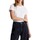 Kleidung Damen Langärmelige Polohemden Calvin Klein Jeans J20J222343 Weiss