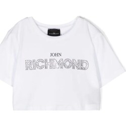 Kleidung Mädchen T-Shirts John Richmond RGP24145TS Weiss