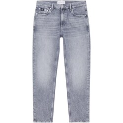 Kleidung Herren Straight Leg Jeans Calvin Klein Jeans J30J324837 Grau