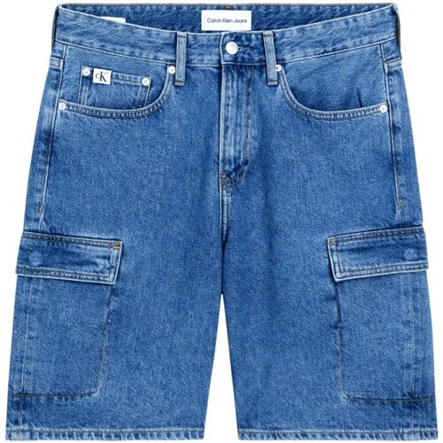 Kleidung Herren Shorts / Bermudas Calvin Klein Jeans J30J324877 Blau