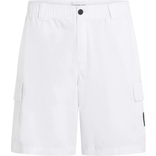Kleidung Herren Shorts / Bermudas Calvin Klein Jeans J30J325140 Weiss