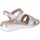 Schuhe Damen Sandalen / Sandaletten Mysoft SCHUHE  002 Silbern