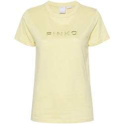 Kleidung Damen T-Shirts & Poloshirts Pinko 101752A1NW Gelb