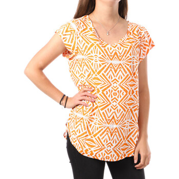 Kleidung Damen T-Shirts & Poloshirts Only 15222174 Orange