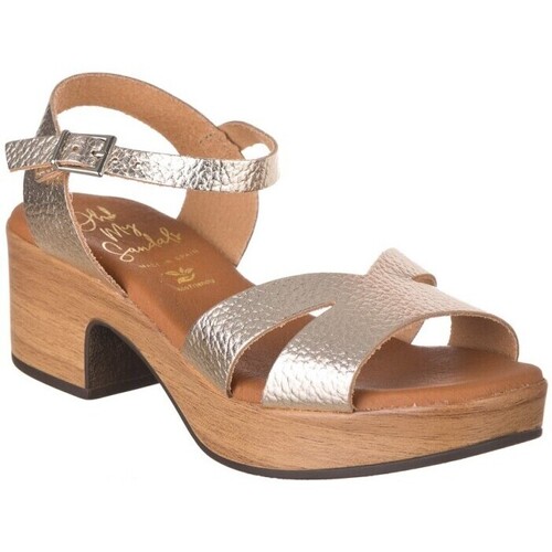 Schuhe Damen Sandalen / Sandaletten Oh My Sandals 5381 Gold
