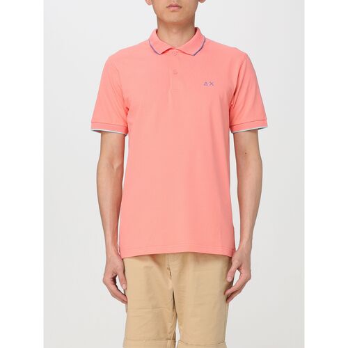 Kleidung Herren T-Shirts & Poloshirts Sun68 A34113 14 Rosa