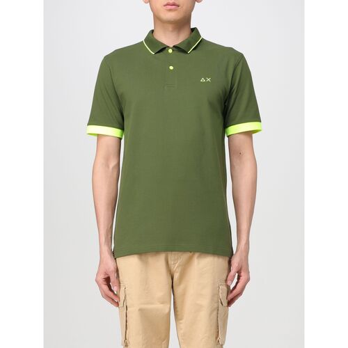 Kleidung Herren T-Shirts & Poloshirts Sun68 A34120 37 Grün