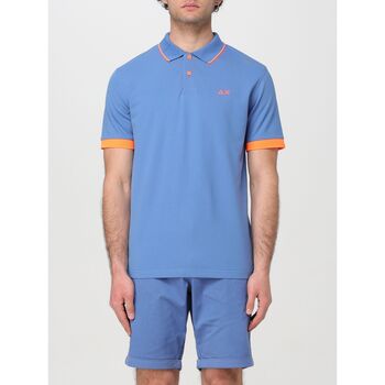 Kleidung Herren T-Shirts & Poloshirts Sun68 A34120 56 Blau