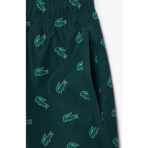 Lacoste Swimming trunks all over print - sinople multico Grün