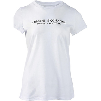 Kleidung Damen T-Shirts EAX T-Shirt Weiss
