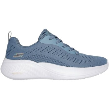 Schuhe Damen Sneaker Low Skechers BOBS Sport Infinity Blau