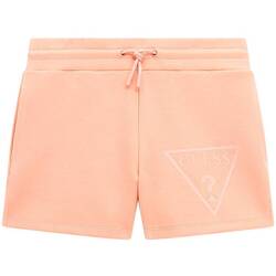 Kleidung Mädchen Shorts / Bermudas Guess Short fille Rosa