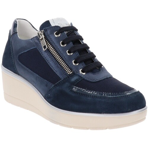 Schuhe Damen Sneaker Valleverde VV-36440 Blau