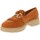 Schuhe Damen Slipper Valleverde VV-V47501 Beige