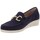 Schuhe Damen Slipper Valleverde VV-V49010 Blau