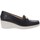 Schuhe Damen Slipper Valleverde VV-11504 Blau