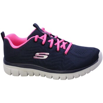 Schuhe Damen Sneaker Low Skechers 345074 Blau