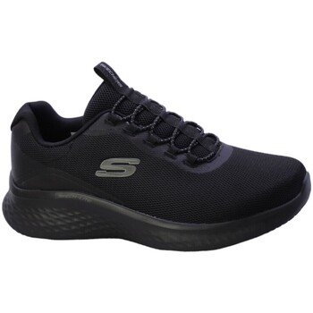 Schuhe Herren Sneaker Low Skechers 91502 Schwarz