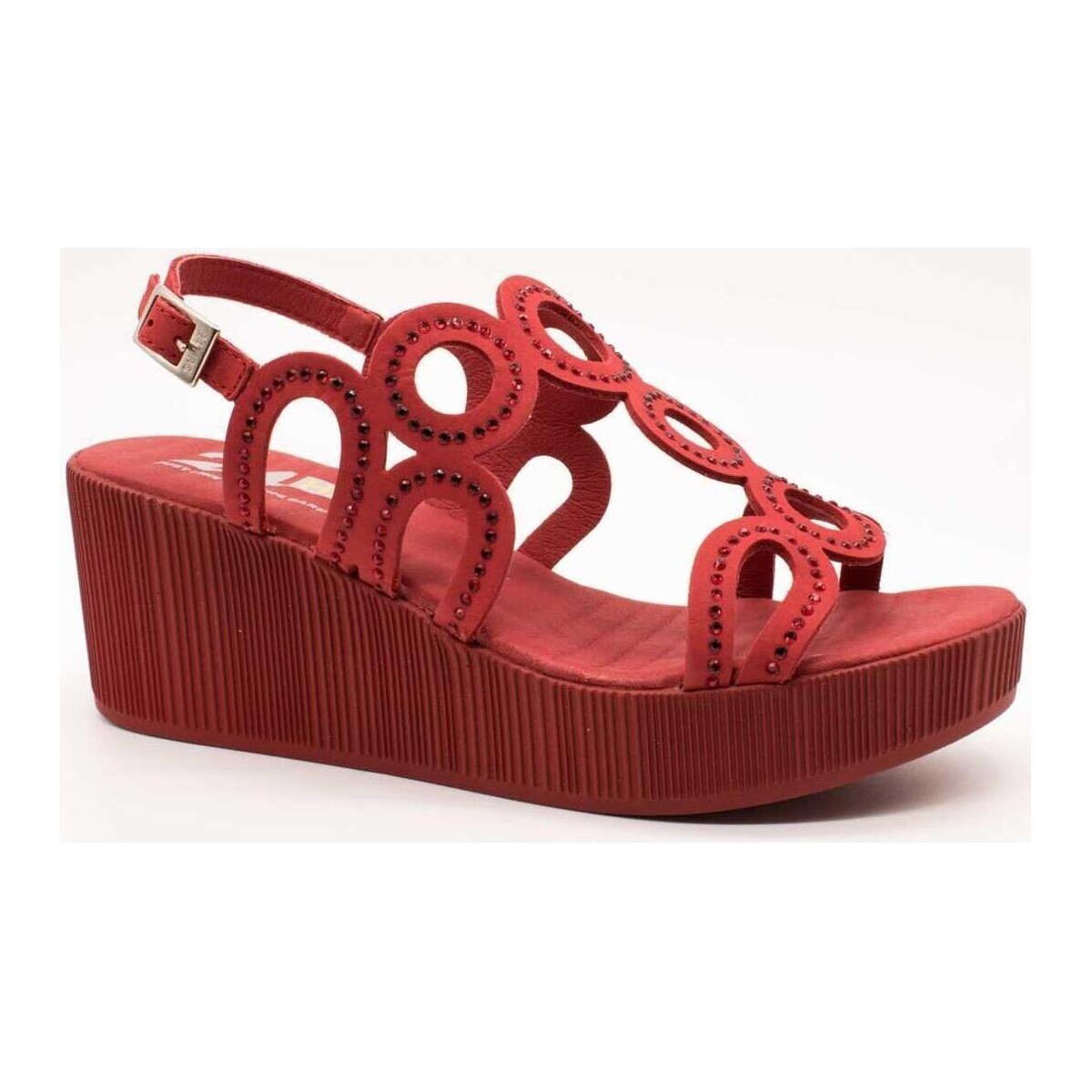 Schuhe Damen Sandalen / Sandaletten 24 Hrs  Rot