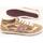 Schuhe Damen Sneaker Aro  Gold