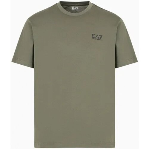 Kleidung Herren T-Shirts Emporio Armani EA7 8NPT18 PJ02Z Grün