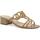 Schuhe Damen Pantoffel Melluso K35183W-239661 Gold