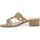 Schuhe Damen Pantoffel Melluso K35183W-239661 Gold