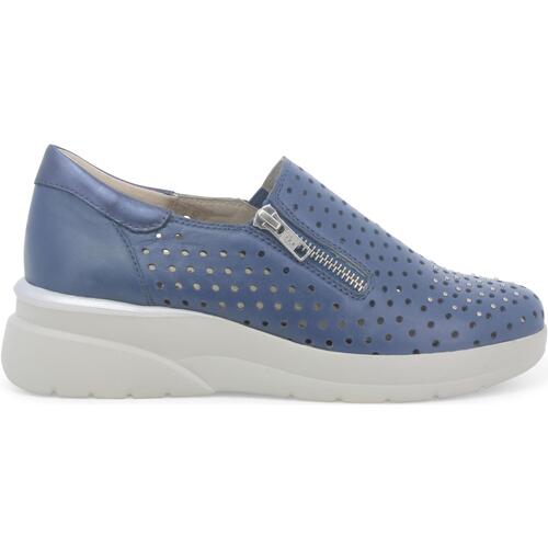 Schuhe Damen Sneaker Low Melluso K55432-233710 Blau