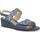 Schuhe Damen Sandalen / Sandaletten Melluso K95421-233259 Blau