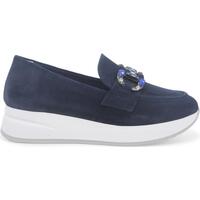 Schuhe Damen Slipper Melluso R20084-235131 Blau
