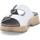 Schuhe Damen Pantoffel Melluso R6020W-240205 Silbern