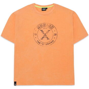 Kleidung Herren T-Shirts & Poloshirts Munich T-shirt vintage 2507231 Orange Orange