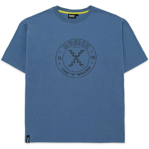 Kleidung Herren T-Shirts & Poloshirts Munich T-shirt vintage 2507232 Blue Blau