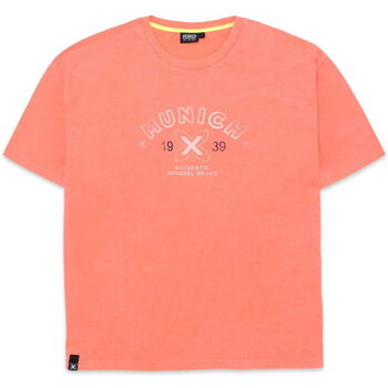 Kleidung Herren T-Shirts & Poloshirts Munich T-shirt vintage 2507234 Coral Multicolor