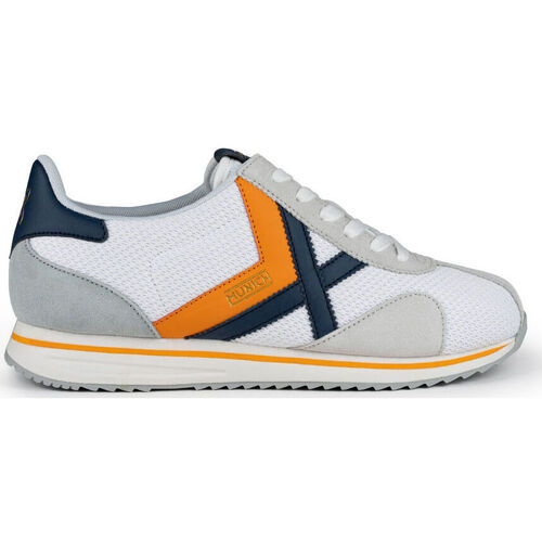 Schuhe Herren Sneaker Munich Sapporo 8350181 Blanco/Naranja Weiss