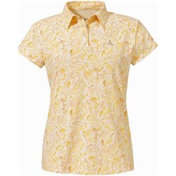 Kleidung Damen T-Shirts & Poloshirts SchÖffel Sport Polo Shirt Sternplatte L 2013527/5465 Gelb