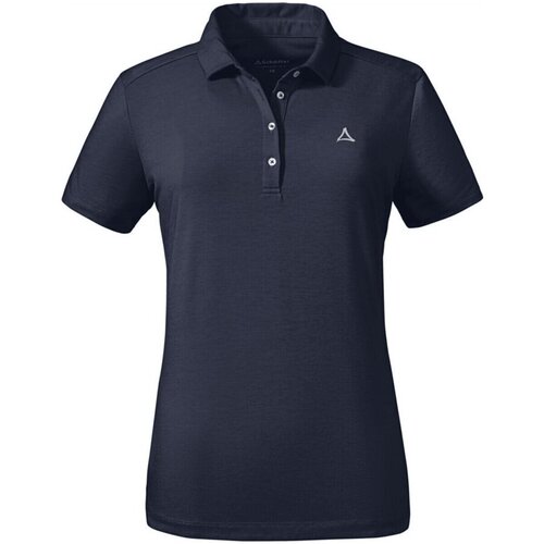 Kleidung Damen T-Shirts & Poloshirts SchÖffel Sport CIRC Polo Shirt Tauron L 2013651/8820 Blau