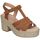 Schuhe Damen Sandalen / Sandaletten MTNG 51820 Braun