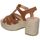 Schuhe Damen Sandalen / Sandaletten MTNG 51729-NVW Braun