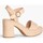 Schuhe Damen Sandalen / Sandaletten Keslem 32940 Rosa