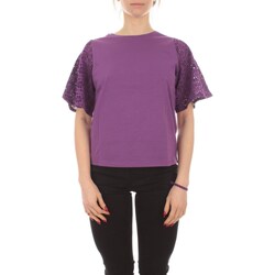 Kleidung Damen T-Shirts Emme Marella 24159710322 Violett
