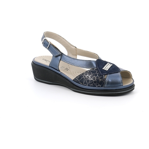 Schuhe Damen Sandalen / Sandaletten Grunland DSG-SA2407 Blau