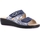 Schuhe Damen Pantoffel Grunland DSG-CE0273 Blau