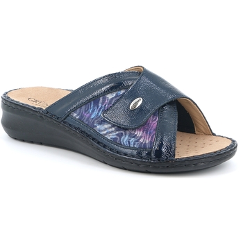 Schuhe Damen Pantoffel Grunland DSG-CE0877 Blau