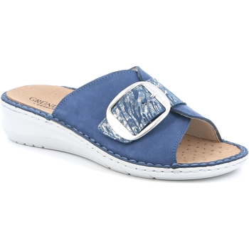 Schuhe Damen Pantoffel Grunland DSG-CE0872 Blau